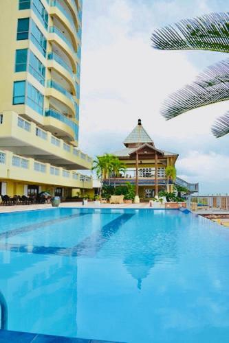 Appartamento Exclusive 3 Bdr, Gym & Pool, Seaview, Luxury Tower Santo Domingo Esterno foto